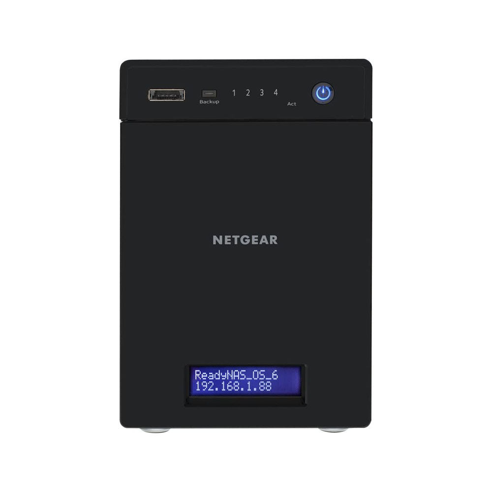 NETGEAR ReadyNAS 104 4-Bay Diskless NAS Device - tpstech.in