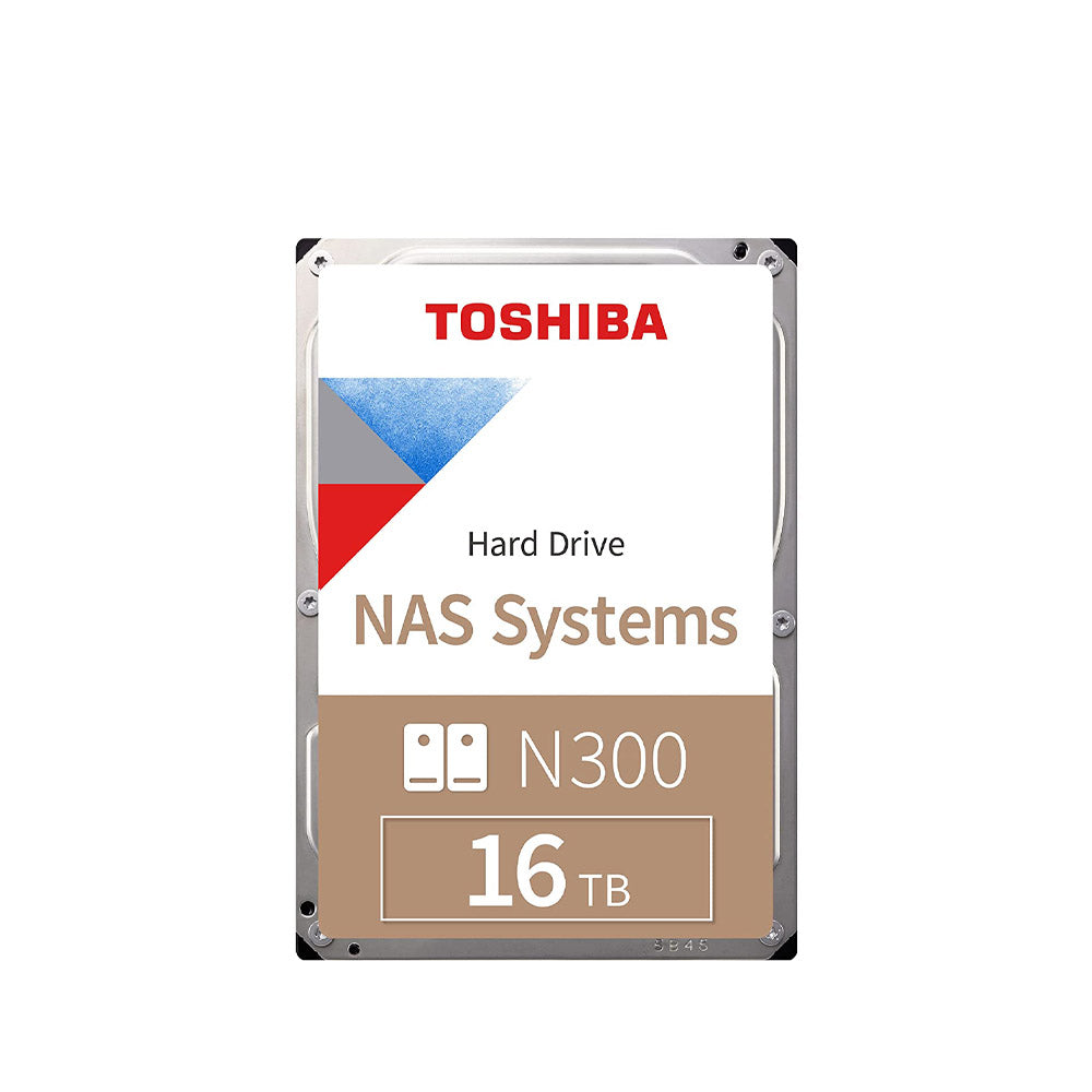 Toshiba N300 16TB NAS 3.5-Inch Internal Hard Drive 