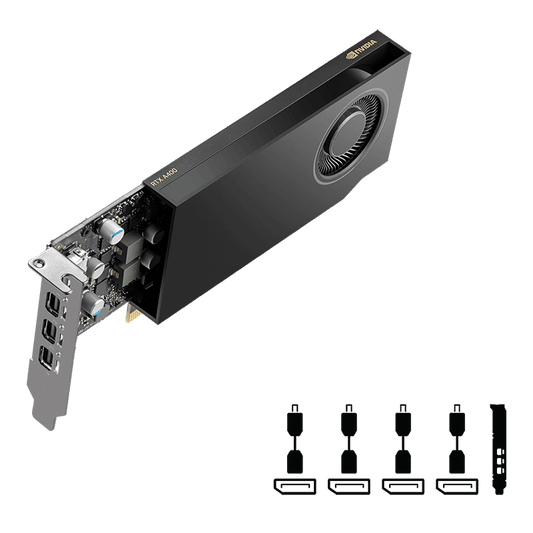 PNY NVIDIA RTX A400 4GB GDDR6 64-Bit Professional Graphics Card