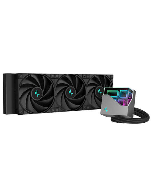 Deepcool LT720 RGB 360mm High-Performance All in one CPU Liquid Cooler - Black