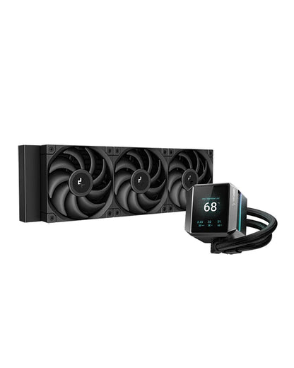 DeepCool MYSTIQUE 360 Black 360mm All In One Anti-Leak CPU Liquid Cooler