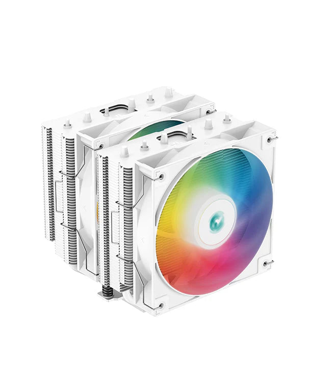 Deepcool AG620 ARGB Dual Tower 2x120mm Fan White CPU Air Cooler CPU Fan