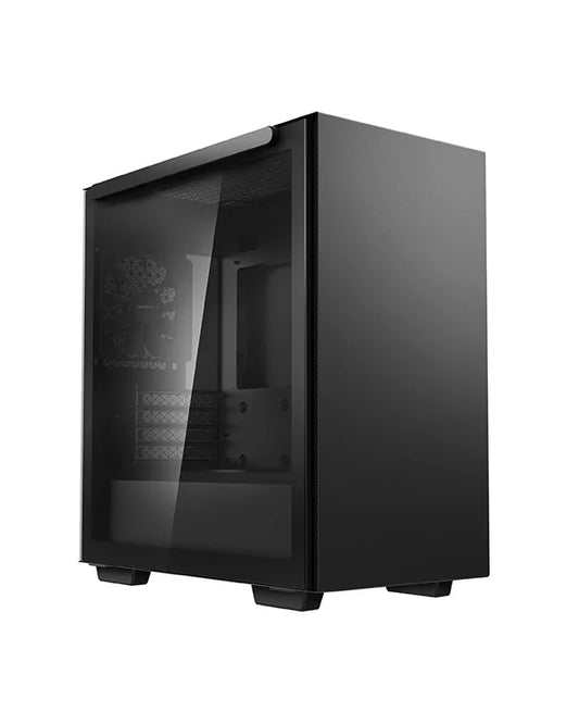 DeepCool MACUBE 110 Sleek Magnetic Tempered Glass Panel Micro ATX Mid-Tower Cabinet