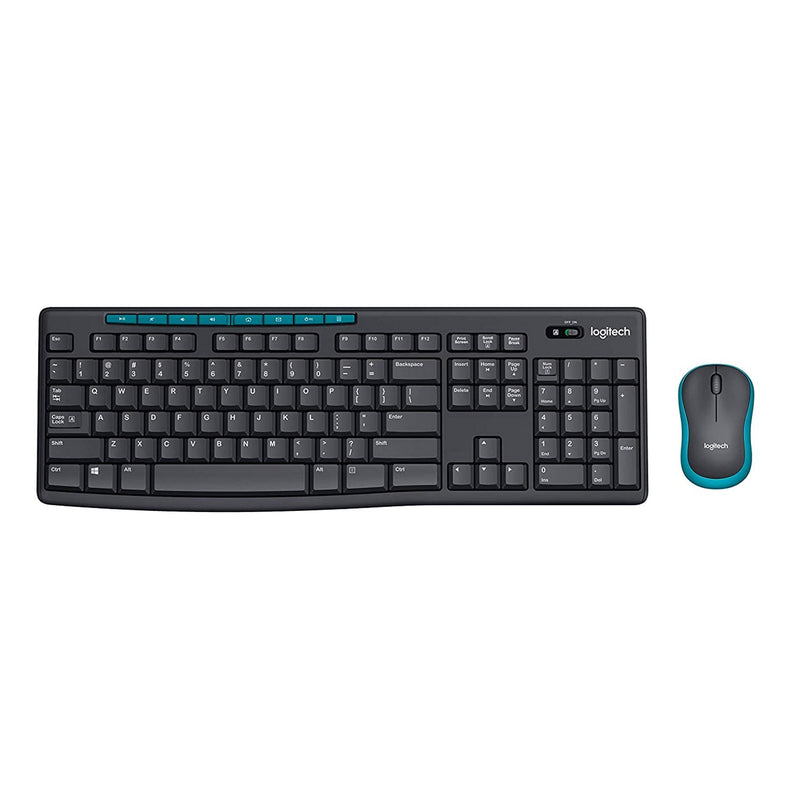 Logitech MK275 Refurbished Wireless Combo Keyboard with Mouse at