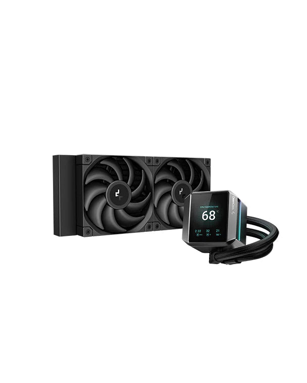 DeepCool MYSTIQUE 240 BK 240mm All In One Anti-Leak CPU Liquid Cooler