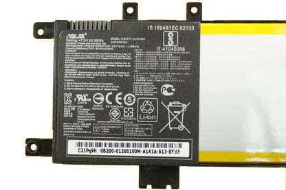 Asus C21N1634 Original OEM 38Whr 4900mAh 7.6V 2 Cell Laptop Battery for Select Asus Laptops