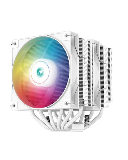 Deepcool AG620 ARGB Dual Tower 2x120mm Fan White CPU Air Cooler CPU Fan