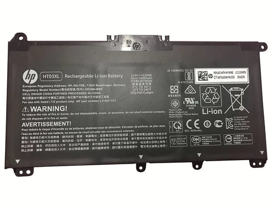 HP HT03XL Original OEM 3600mAh 11.4V 3 Cell Laptop Battery for Select HP Laptops