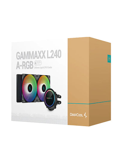 DEEPCOOL GAMMAXX L240 ARGB 240mm AIO CPU Liquid Cooler