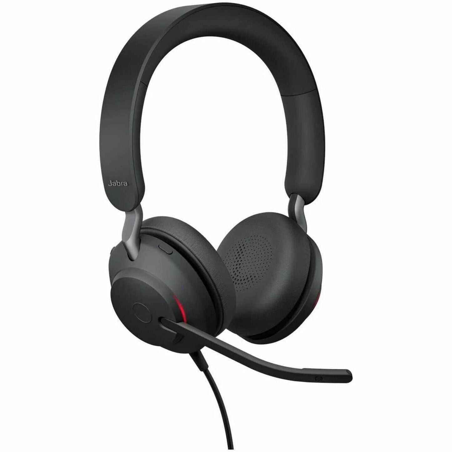 JABRA EVOLVE2 40 SE USB Type C Noise Isolation UC Stereo Headset with Mic - Black