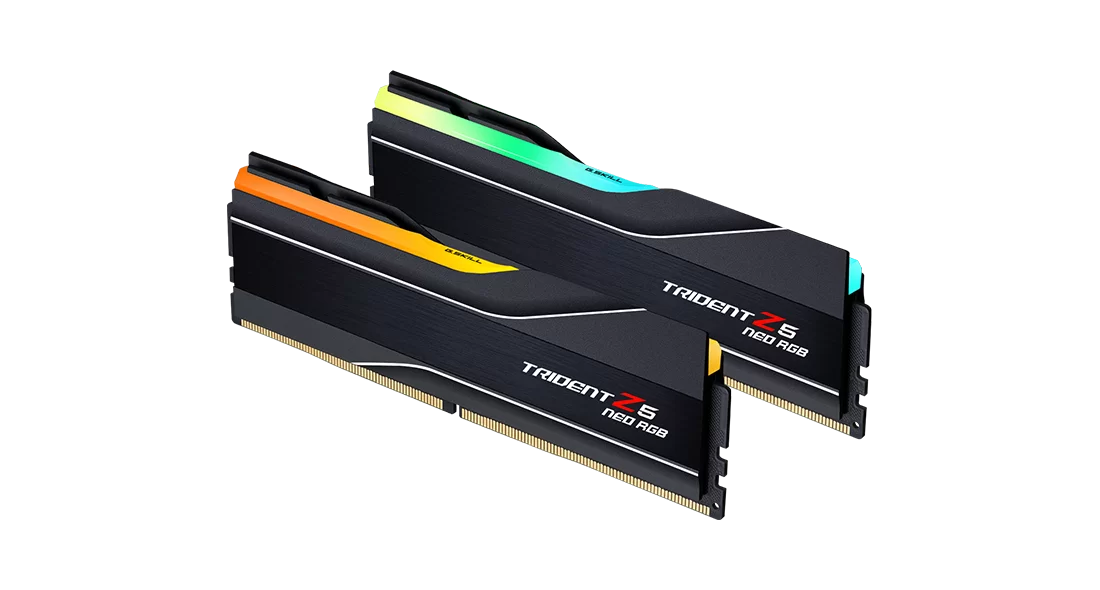 G.Skill Trident Z5 Neo RGB DDR5 RAM 64GB (32*2) 6000MHz CL30 Dual Channel Desktop Memory