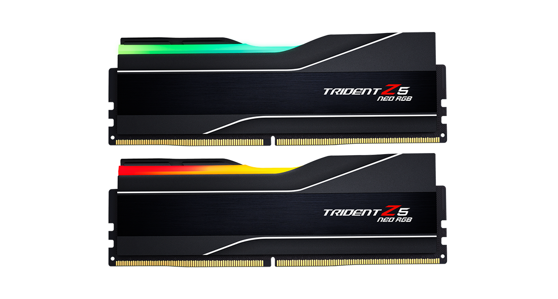 G.Skill Trident Z5 Neo RGB DDR5 RAM 64GB (32*2) 6000MHz CL30 Dual Channel Desktop Memory