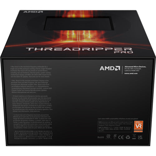 AMD Ryzen Threadripper Pro 5995WX 64 Cores 128 Threads 4.5GHz 299MB Cache Desktop Processor