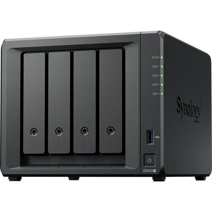 Synology DiskStation DS423+ 4-Bay Network Attached Storage Enclosure - Black