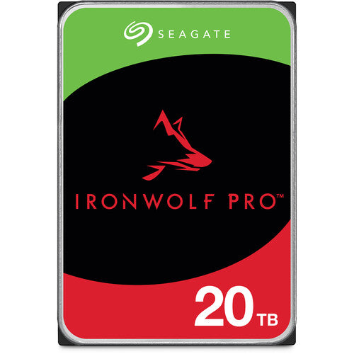 Seagate IronWolf Pro 20TB 3.5" 7200 RPM Enterprise NAS Internal Hard Disk Drive