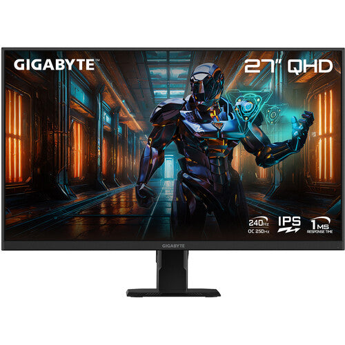 GIGABYTE GS27Q X 27" 240Hz 1440p QHD HDR Ready IPS Panel Gaming Monitor - Black