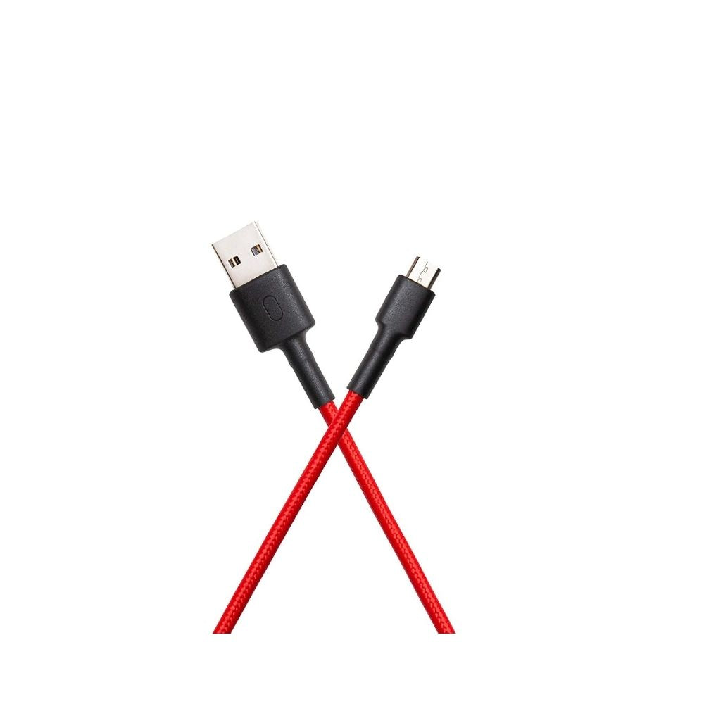 CORSECA Rugged Tangle Free Braided Micro USB Fast Charging Cable - Red