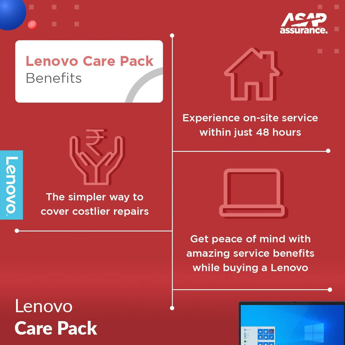 Lenovo 2 Year Warranty Extension Pack with Onsite Service for Desktops