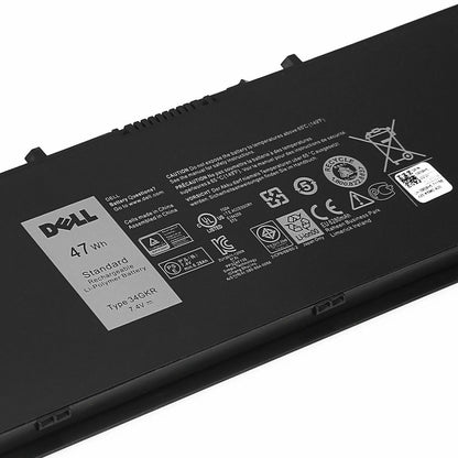 Dell 34GKR Original OEM 47WHr 6200mAh 7.4V 4 Cell Laptop Battery for Select Dell Laptops