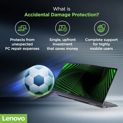 Lenovo 2 Years Accidental Damage Protection ADP Pack with Onsite Service for Idea Notebook Entry Laptops (NOT A LAPTOP)