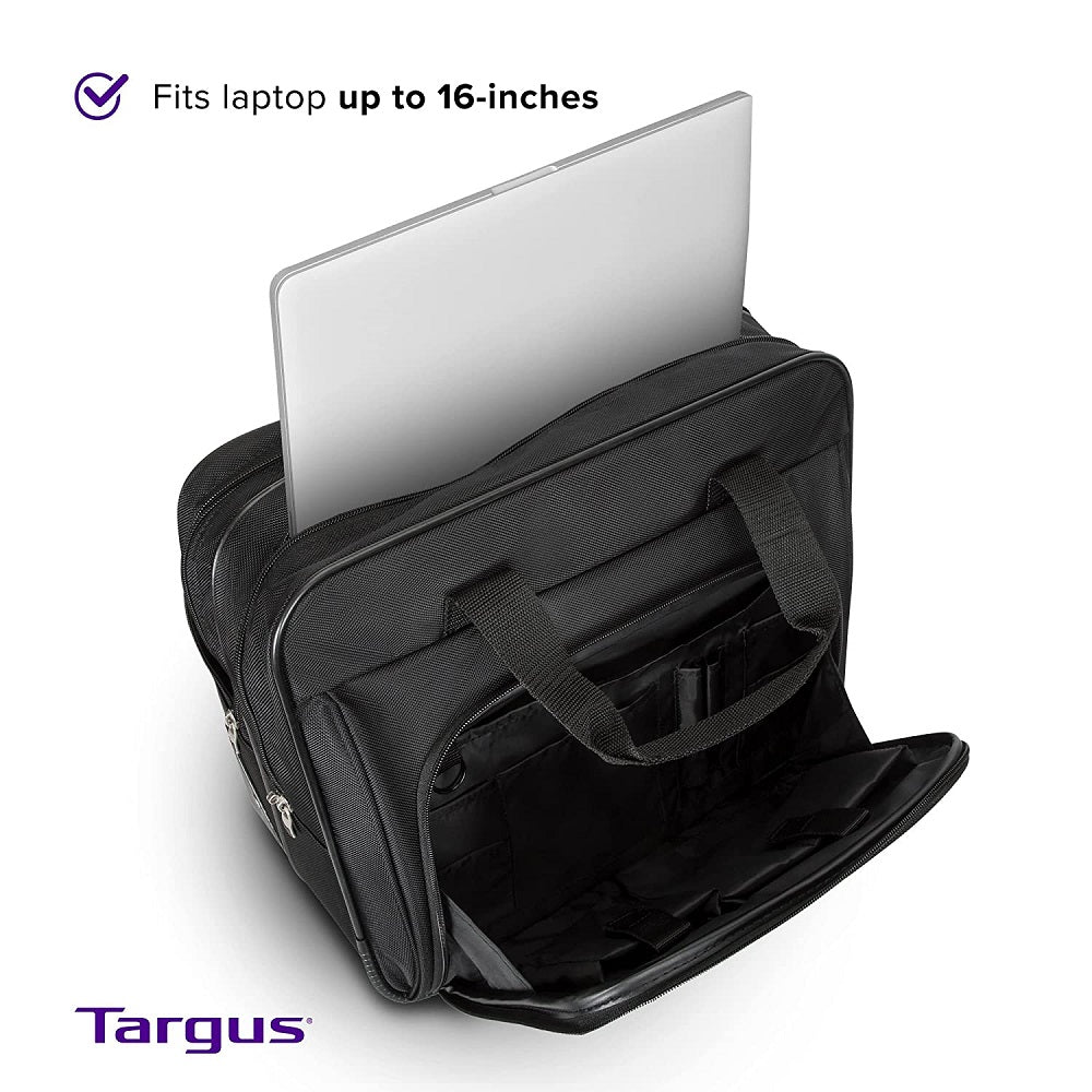 Targus TBR003 16-inch Rolling Laptop Case (Black)