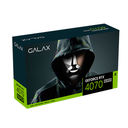 GALAX GeForce RTX 4070 SUPER 1-Click OC 2X V2 GDDR6X 12GB 192-bit Graphics Card