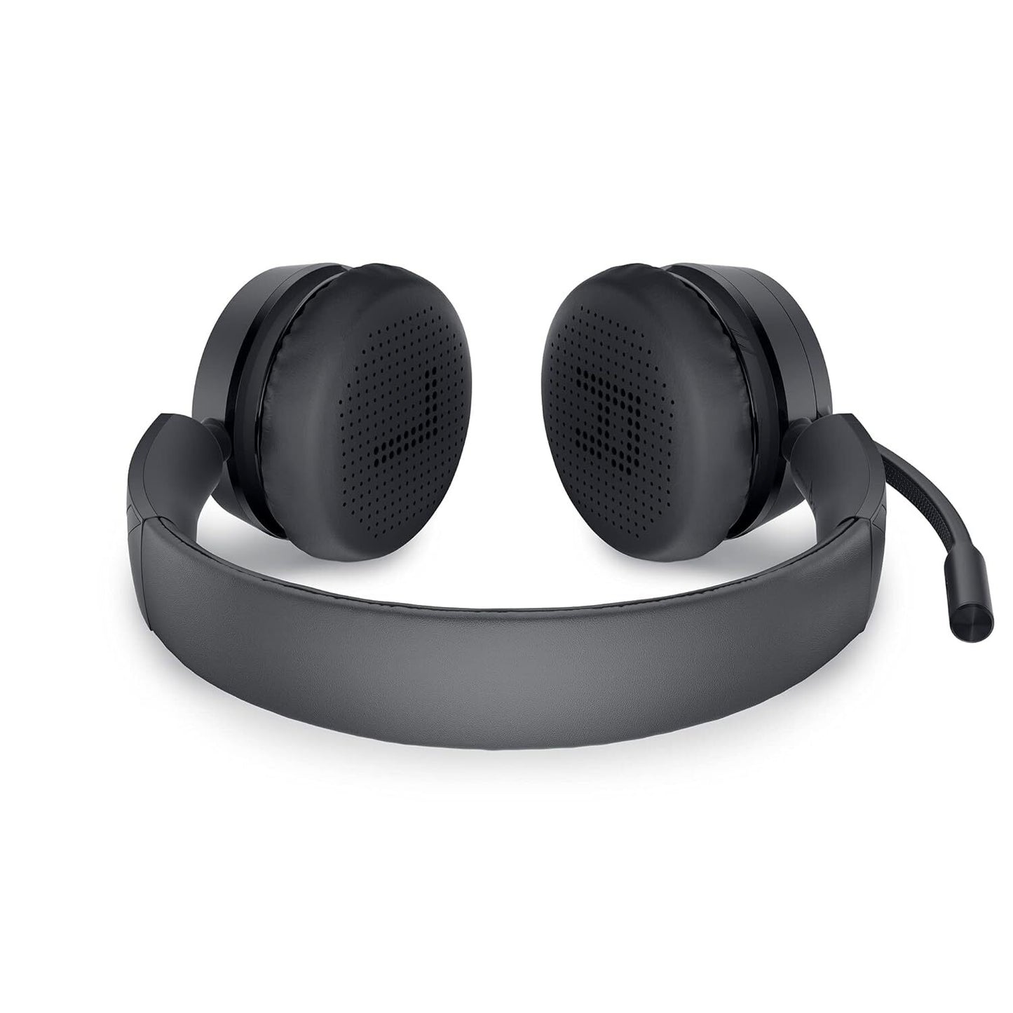 Dell WL5022 Pro Wireless Leatherette Headband Active Noise Cancellation Headset with Microphone - Black