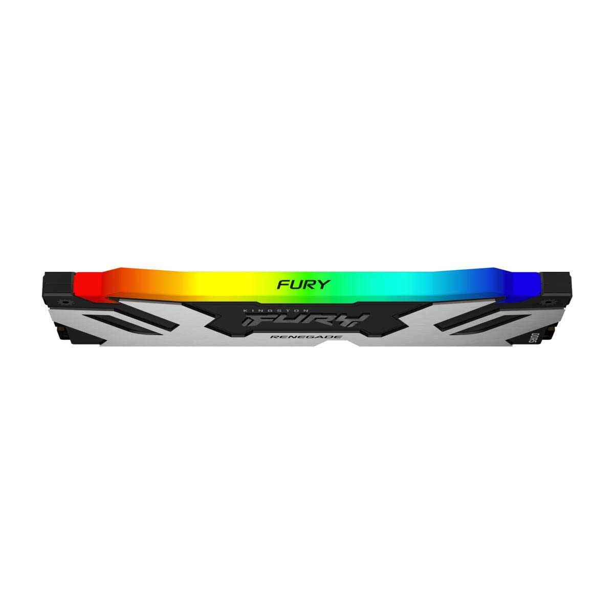 Kingston Fury Renegade RGB 64GB (2x32GB) DDR5 6000MHz CL32 DIMM Desktop Gaming Memory - Silver/Black