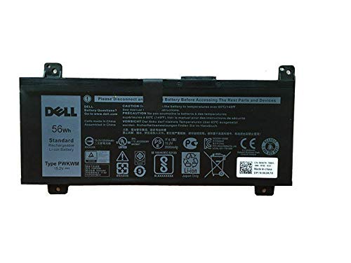 Dell PWKWM Original OEM 56WHr 3500mAh 15.2V 4 Cell Laptop Battery for Select Dell Laptops