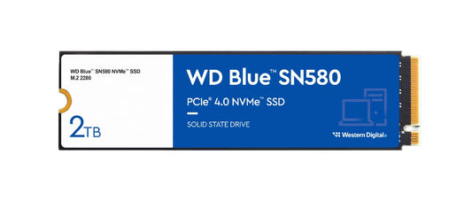 Western Digital Blue SN580 2TB M.2 NVMe PCIe 4.0 Internal SSD