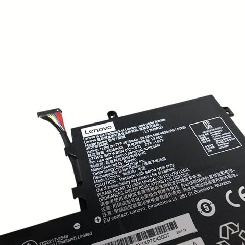 Lenovo L17L3PG1 Original OEM 52.5Whr 4670mAh 11.25V 6 Cell Laptop Battery for Select Lenovo Laptops