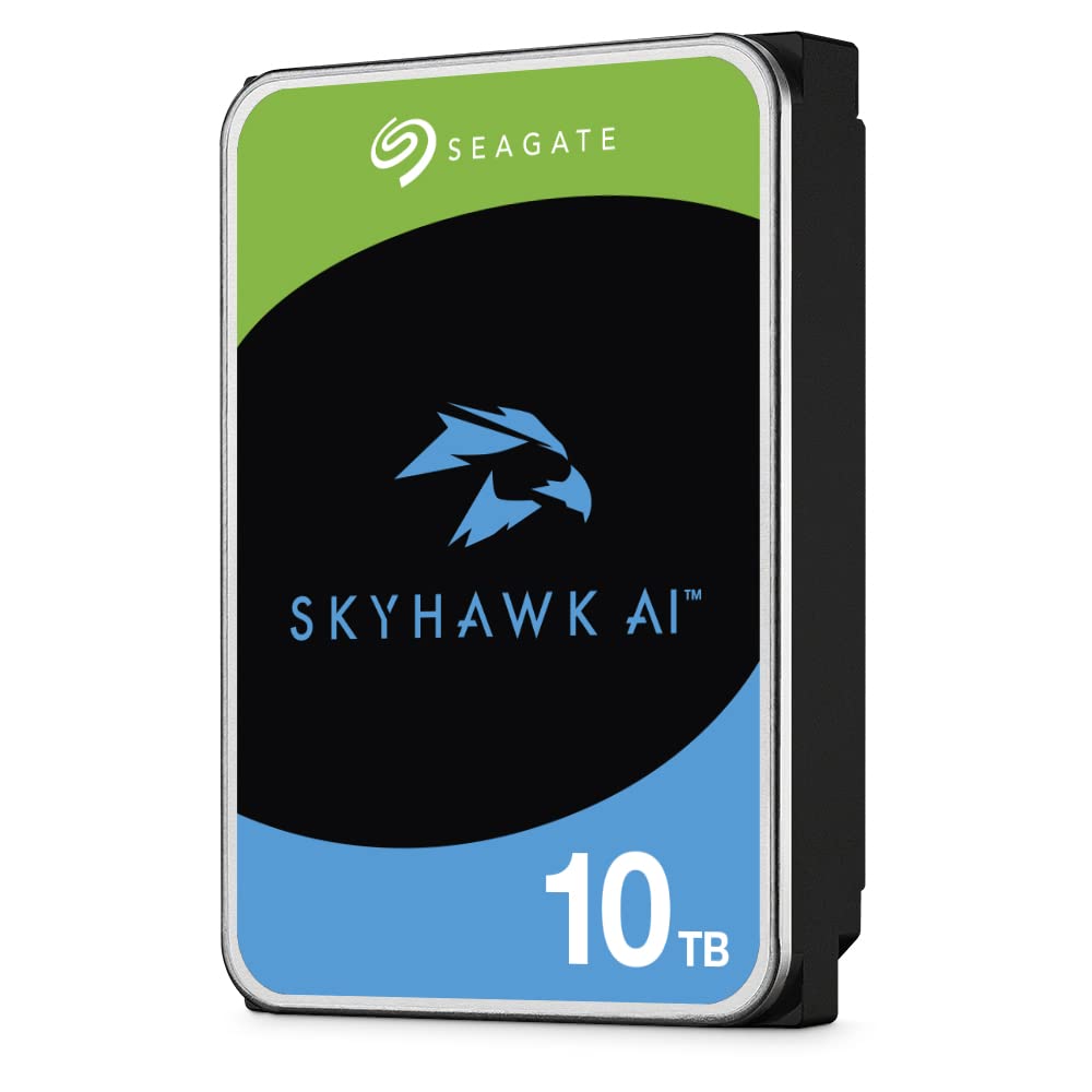 Seagate Skyhawk AI 10TB 3.5-inch SATA 7200RPM Video Internal Hard Disk