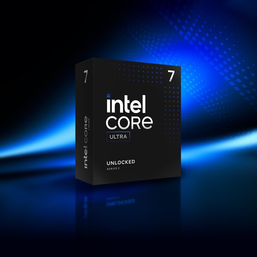 Intel Core Ultra 7 265K 20 Cores 20 Threads 3.9GHz LGA1851 Socket 30MB Cache Desktop Processor