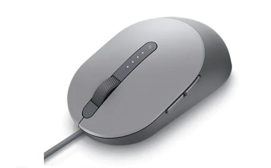 Dell MS3220 USB 2.0 3200DPI Ambidextrous Wired Laser Mouse - Titan Grey