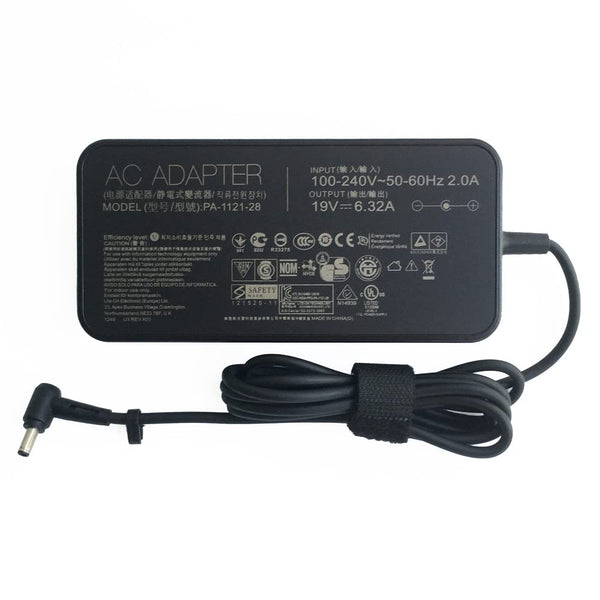 ASUS Original OEM 120W 6.0mm x 3.7mm 19V DC Laptop Charger Adapter