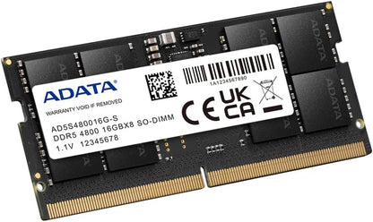 ADATA 8GB DDR5 RAM 4800MHz CL40 SO-DIMM Laptop Memory