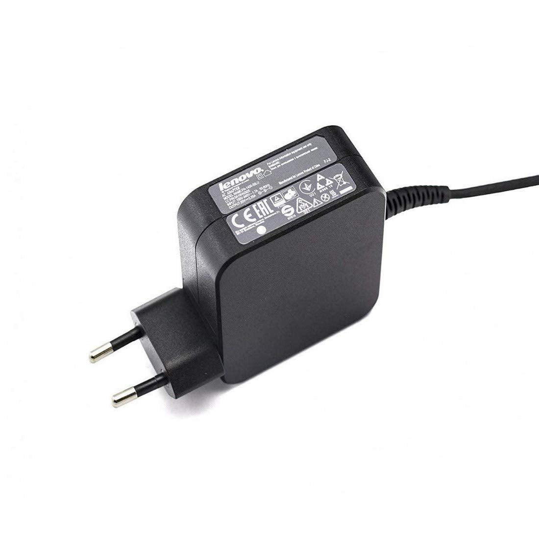 Lenovo Original 45W 20V 3.25A Round Pin AC Wall Adapter Charger with Power Cord