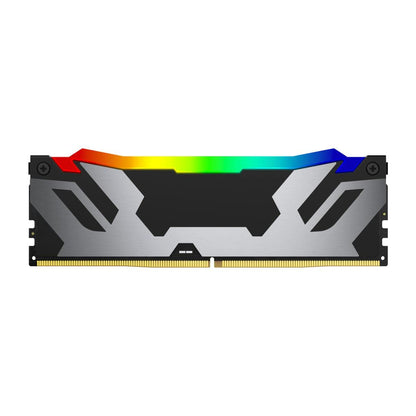 Kingston Fury Renegade RGB 64GB (2x32GB) DDR5 6000MHz CL32 DIMM Desktop Gaming Memory - Silver/Black