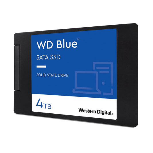 Western Digital WD Blue 4TB 2.5" SATA Internal Solid State Drive - Blue