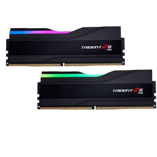 G.Skill Trident Z5 RGB 32GB (2x16GB) DDR5 RAM 6000MHz CL36 Desktop Memory - Black