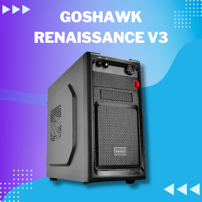 Goshawk Renaissance V3 Intel Core i5-12th Gen Desktop PC (Windows 11/16 GB RAM/500 GB SSD/1 TB HDD) with Wired Keyboard and Mouse, 2 Years Warranty