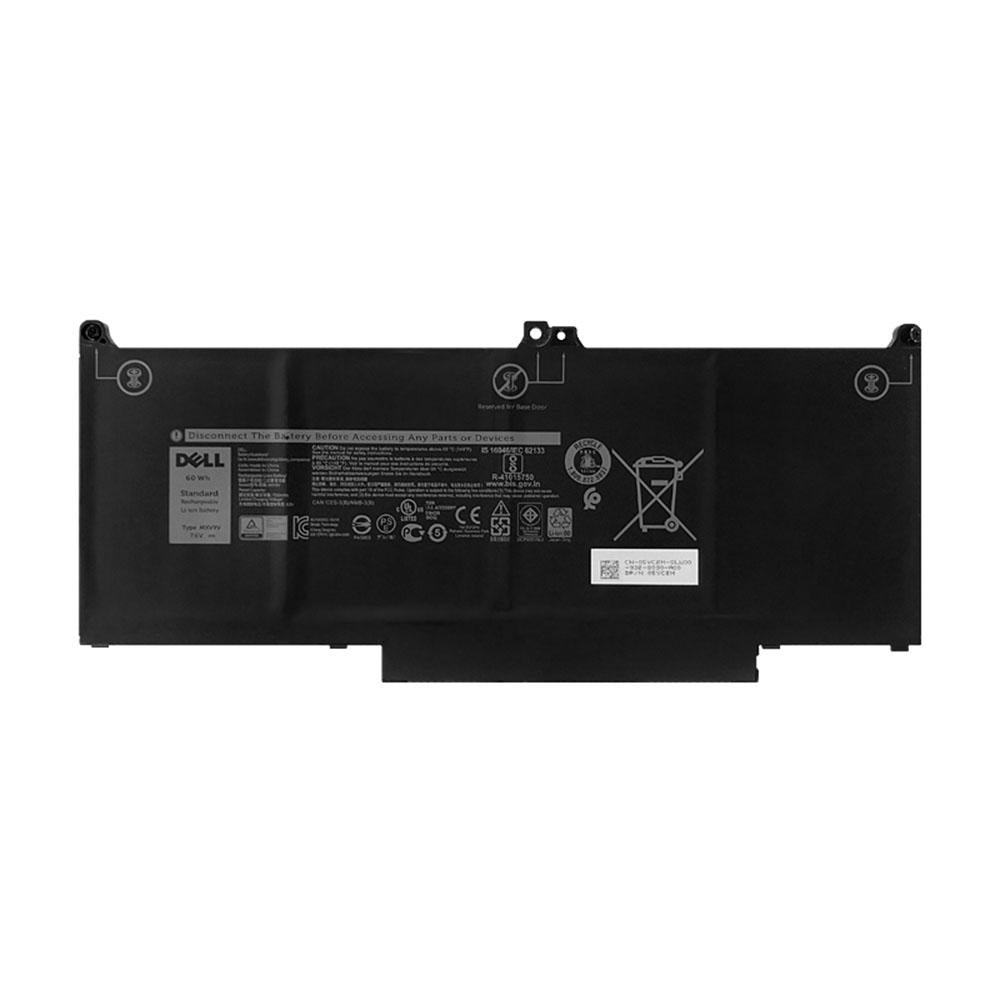 Dell Original 7500mAh 7.6V 60WHr 4 Cell Laptop Battery for Latitude 5300 5310 7400 Series