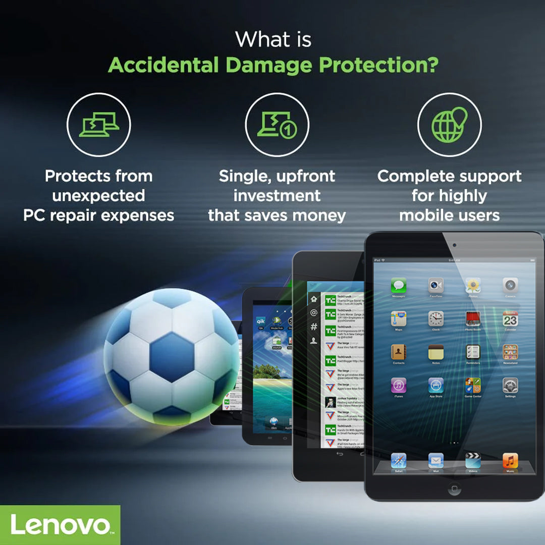 Lenovo 1 Year Accidental Damage Protection ADP Pack for Idea Entry Android Tablets (NOT A TABLET)