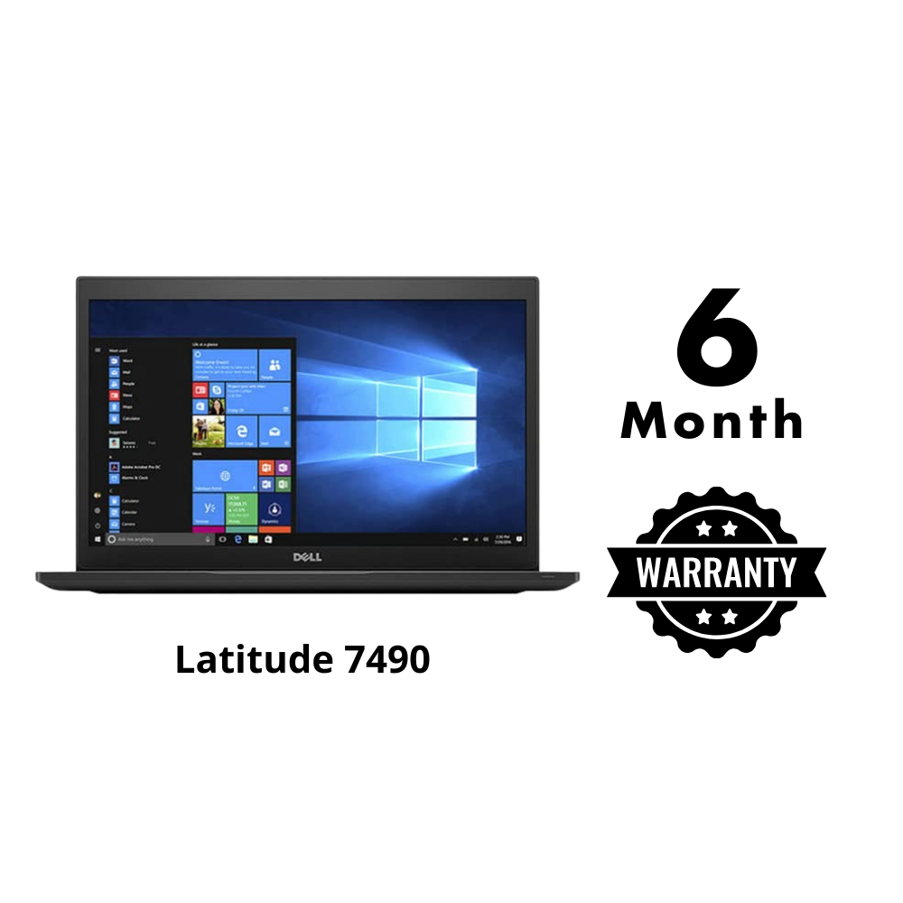 (Refurbished) Dell Latitude 7490 14" Laptop Intel Core i7 8th Gen 16GB RAM 512GB SSD Win 10 Pro