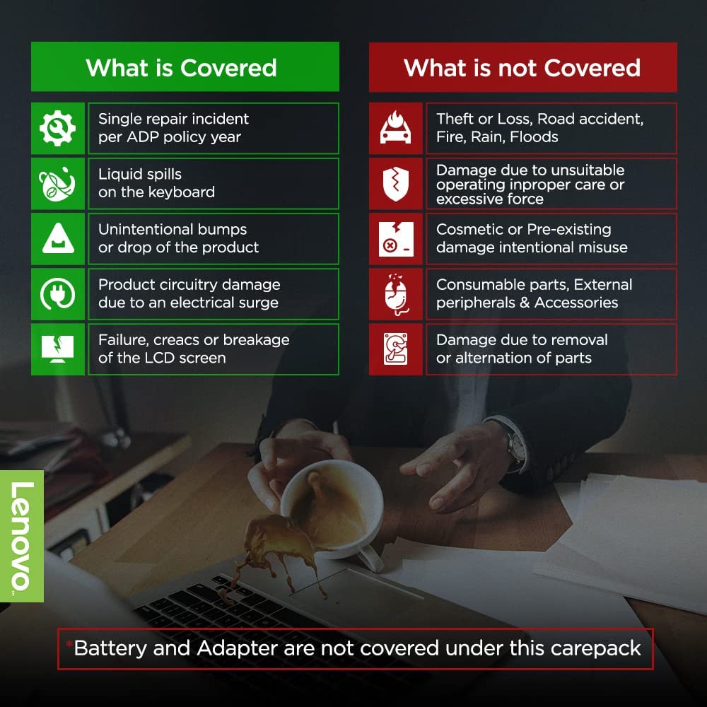 Lenovo 2 Years Accidental Damage Protection Pack with Onsite Service for Idea NB Halo Laptops (NOT A LAPTOP)