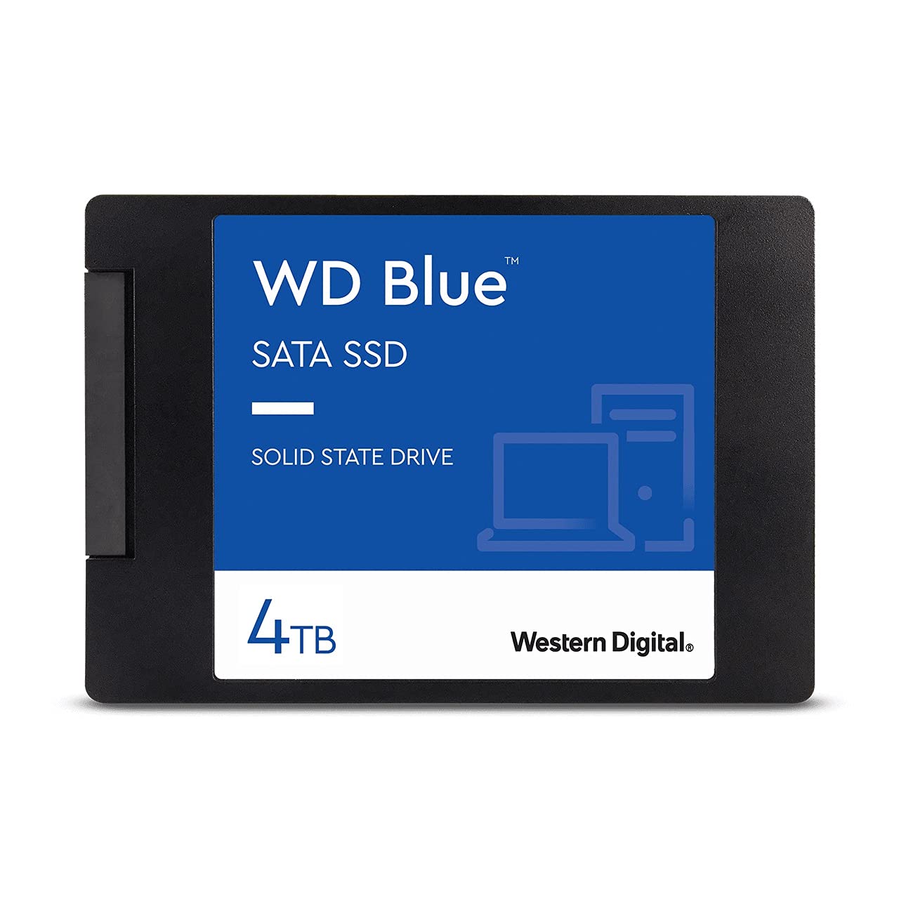 Western Digital WD Blue 4TB 2.5" SATA Internal Solid State Drive - Blue