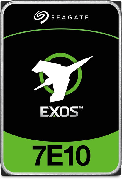 Seagate Exos 7E10 10TB 7200 RPM 3.5" SATA 6Gb/s Enterprise Internal Hard Disk Drive