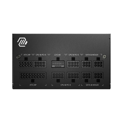 MSI MAG A750GL PCIE5 750W 80 Plus Gold SMPS Fully Modular ATX 3.0 Power Supply Unit - Black