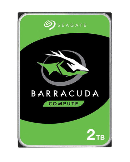 Seagate BarraCuda 2TB 5400 RPM 3.5-इंच SATA 6Gbps इंटरनल हार्ड डिस्क