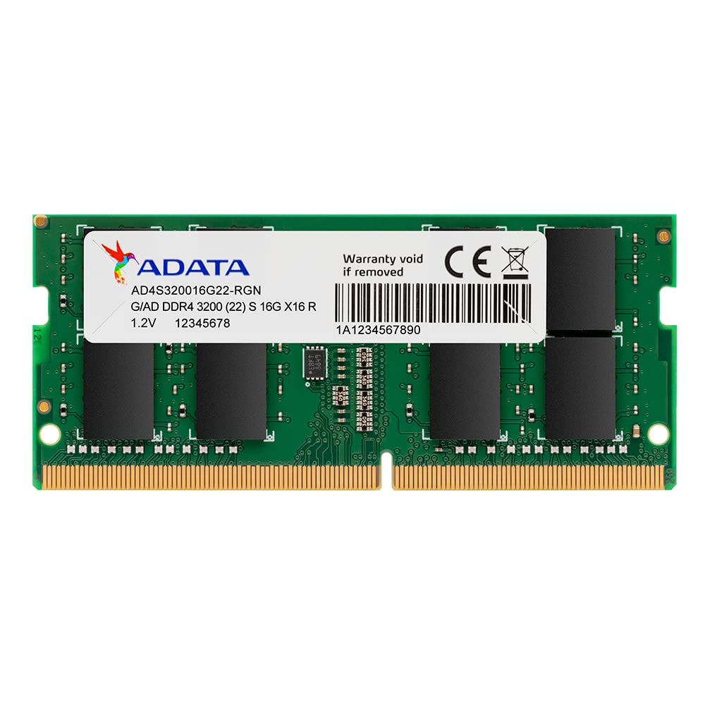 ADATA Premier 8GB DDR4 RAM 3200MHz CL22 SO-DIMM Laptop Memory Module